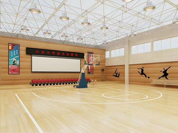 籃球場木地板 